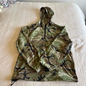 Brixton Camo Windbreaker Hoodie